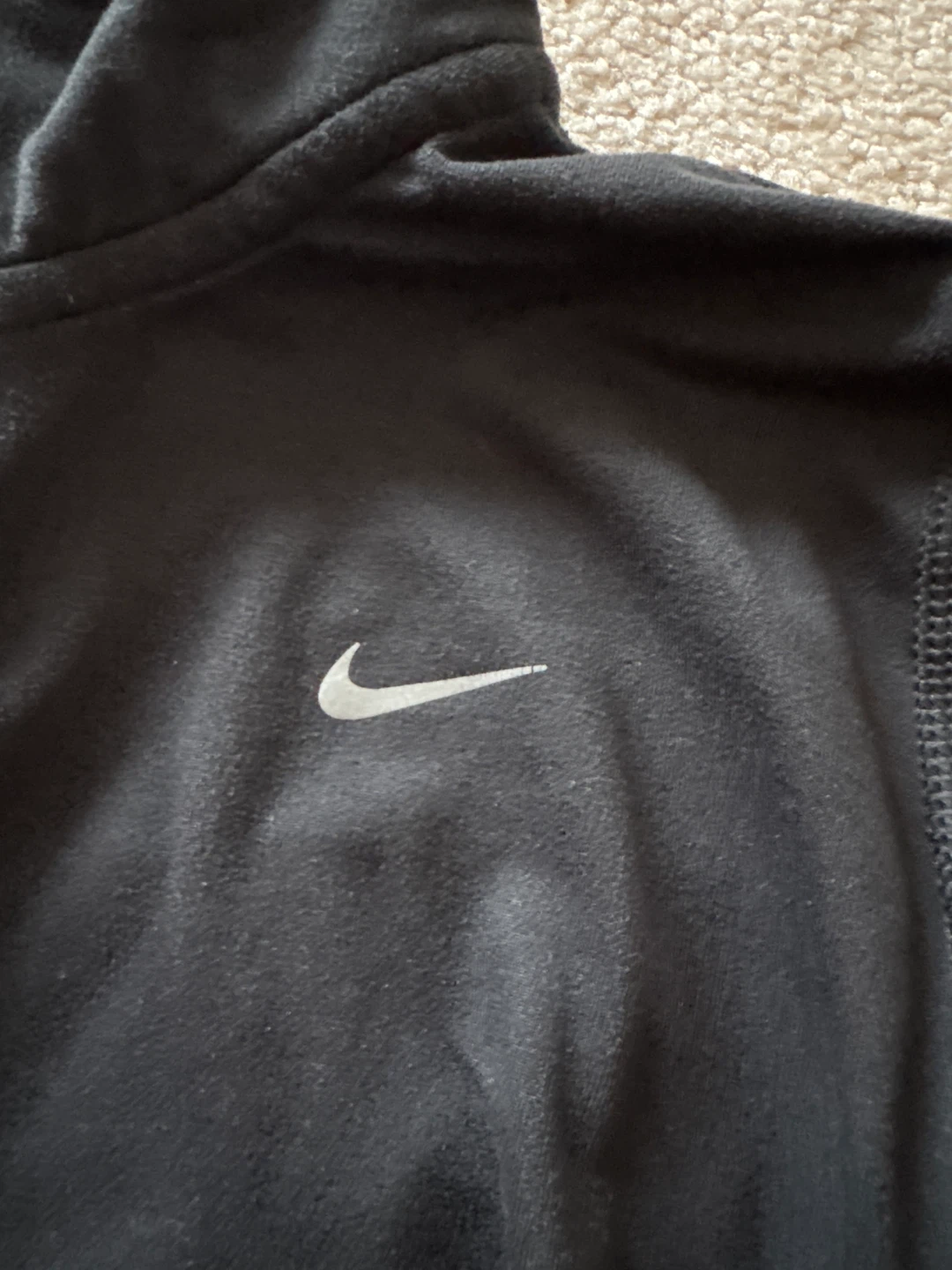 Nike Dri-FIT Running Half-Zip Top - Black - photo 2