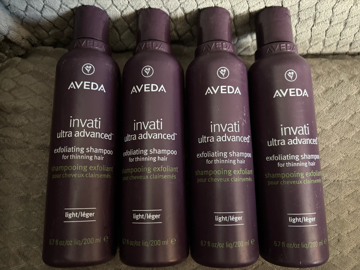 4 Aveda Invati Ultra Advanced Exfoliating Shampoo Bottles