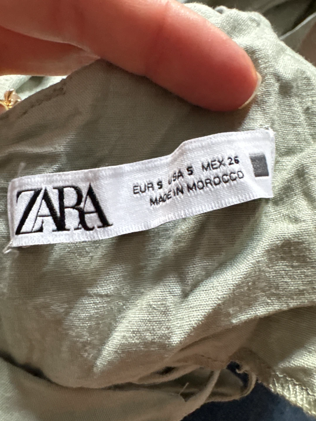 Zara Sage Green Midi Dress - photo 2