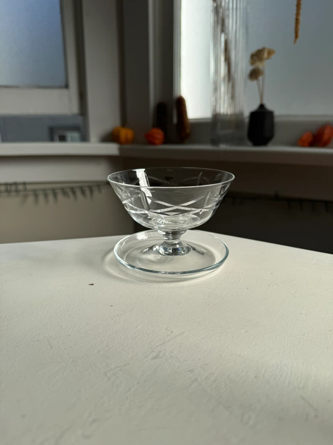 Vintage parfait dessert glass-bowl - photo 2