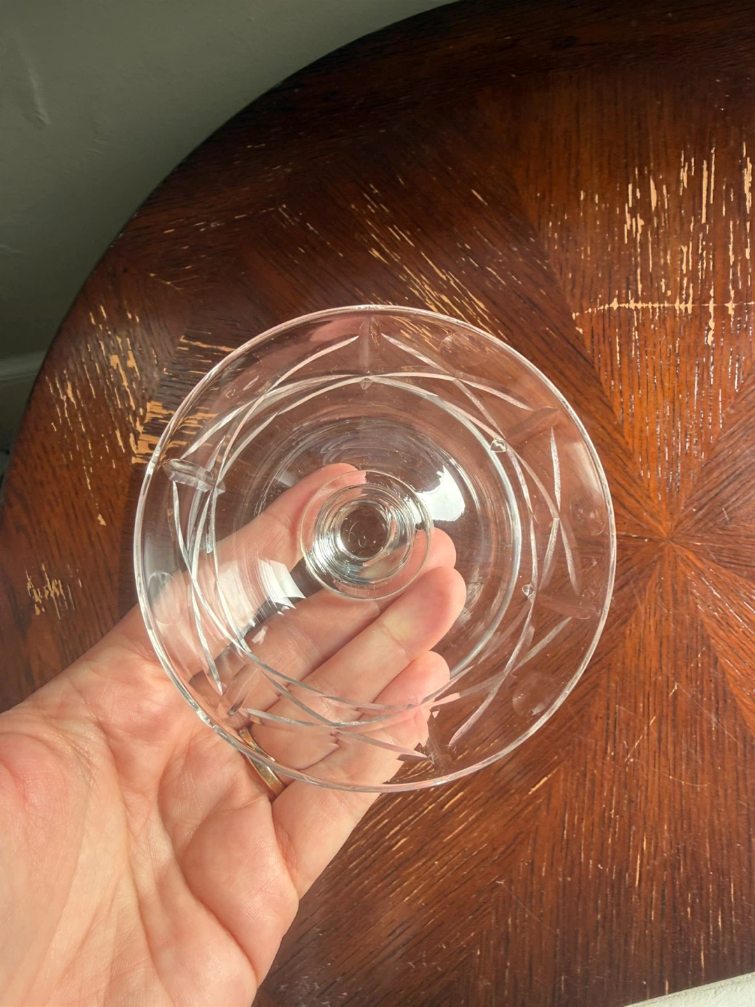 Vintage parfait dessert glass-bowl - photo 3