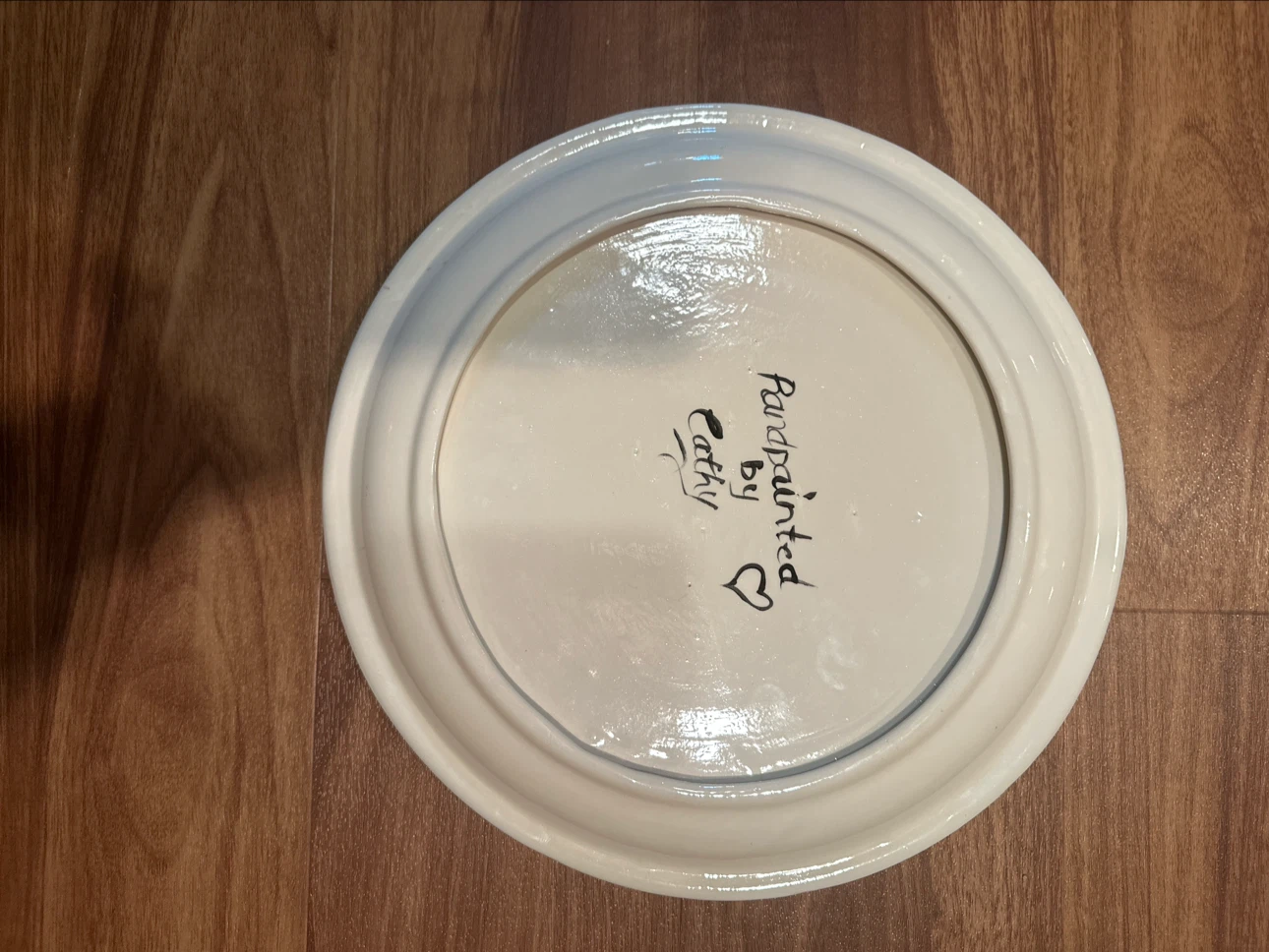 Hand-painted Ceramic Decorative Plate - photo 2