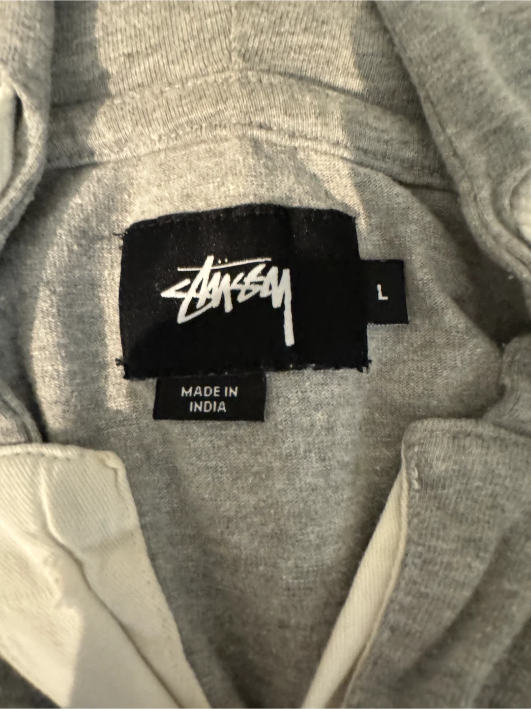 *Vintage Rare* Stussy Multi-Colour Pullover Hoodie Sz L - photo 4