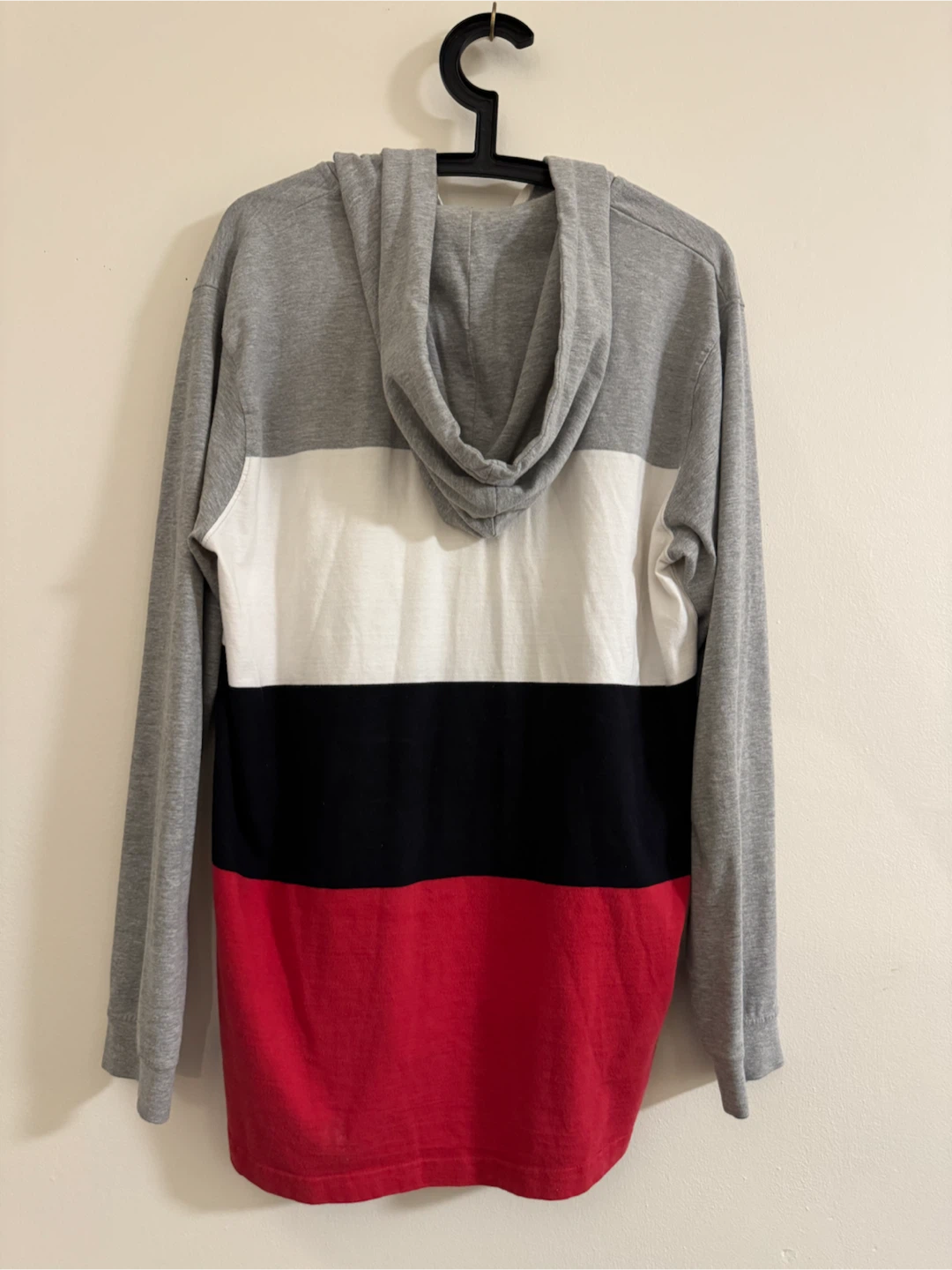 *Vintage Rare* Stussy Multi-Colour Pullover Hoodie Sz L - photo 2