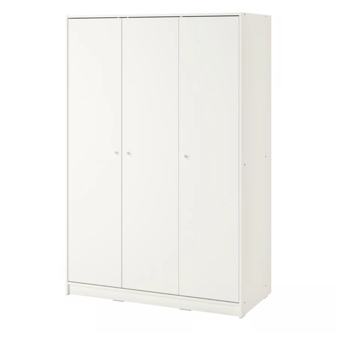 IKEA White 3-Door Wardrobe - photo 4