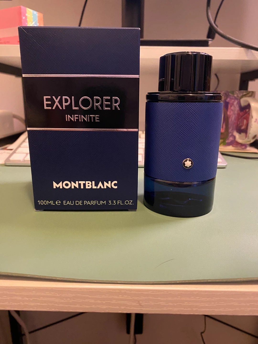 Montblanc Explorer Infinite 100ml - sprayed once.