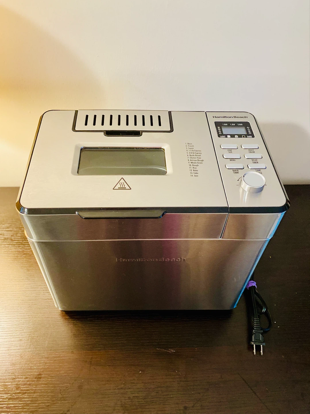 Hamilton Beach Artisan Bread Machine - Stainless