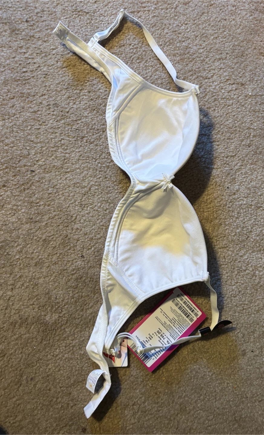 Van Heusen Cotton Sensation Non-Wired Padded Bra (size 34B) - photo 2