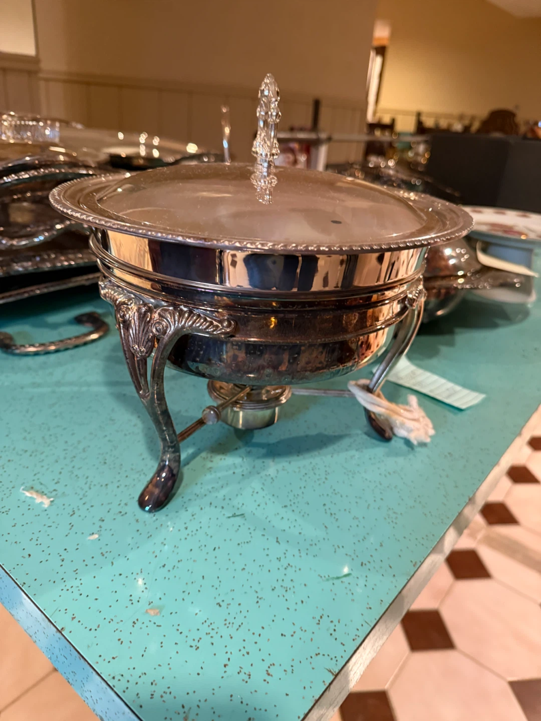 Silver Plated Chafing Dish