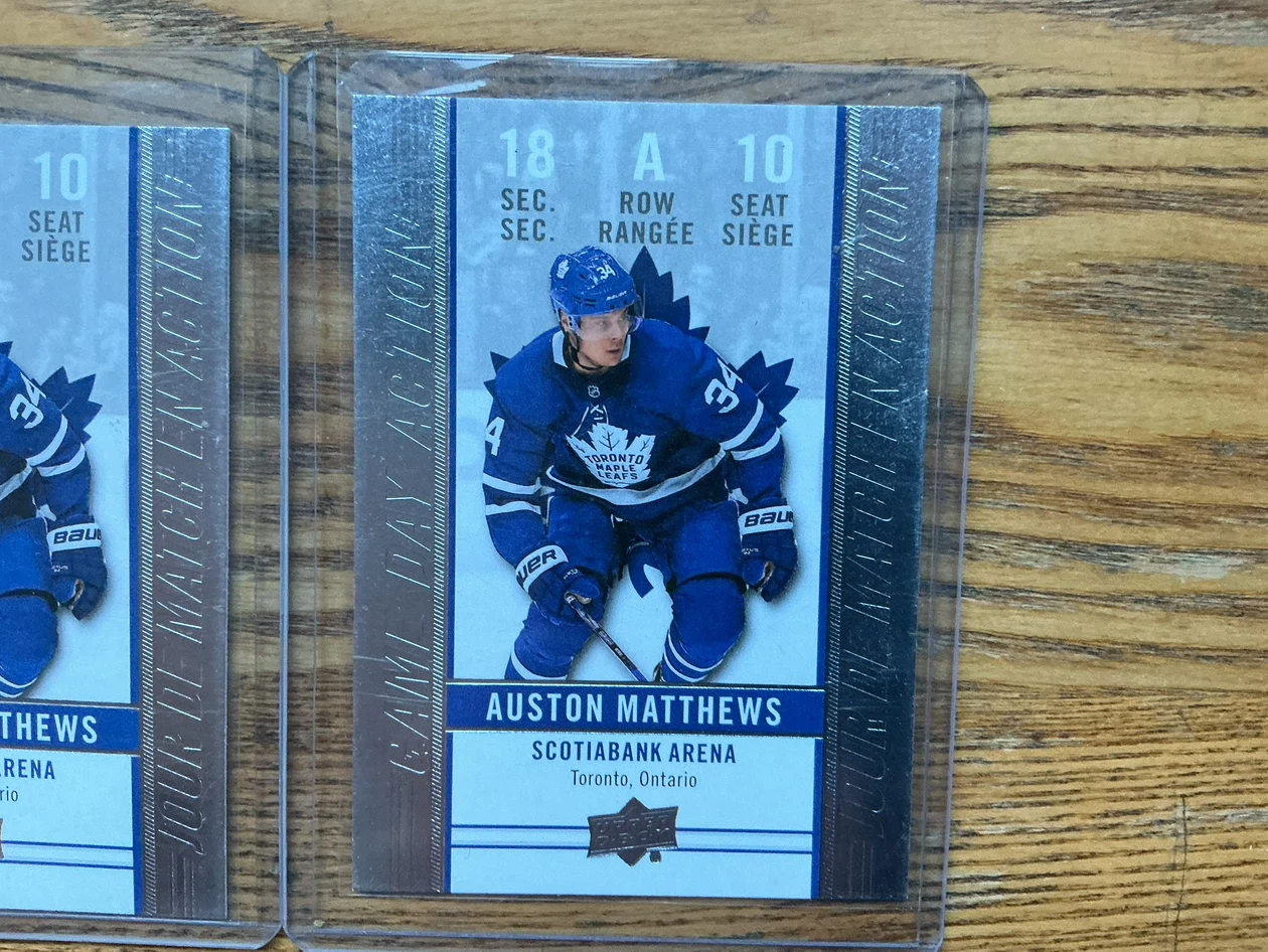 2 Auston Matthews 2018-19 Tim Hortons Hockey Cards - photo 3