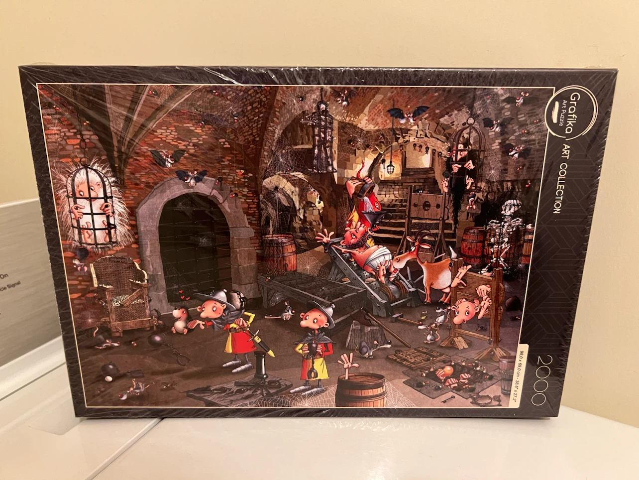 Grafika 2000 Piece Dungeon Puzzle by François Ruyer