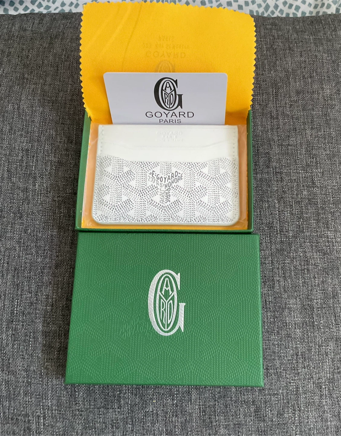 Goyard Card Holder White - photo 4