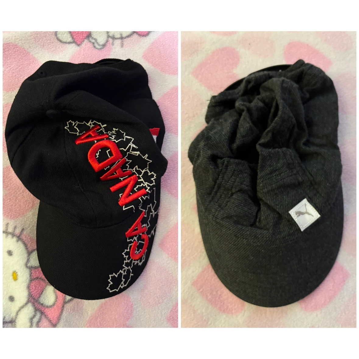 Canada Hat & Puma Cap