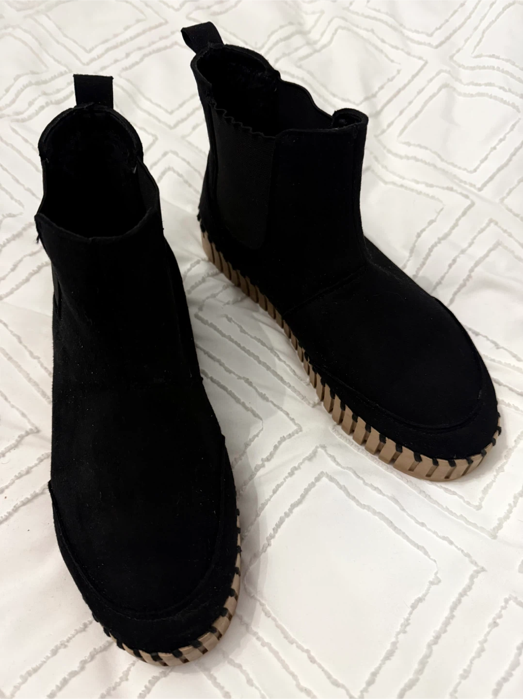 Ilse Jacobson Black Suede Chelsea Boots