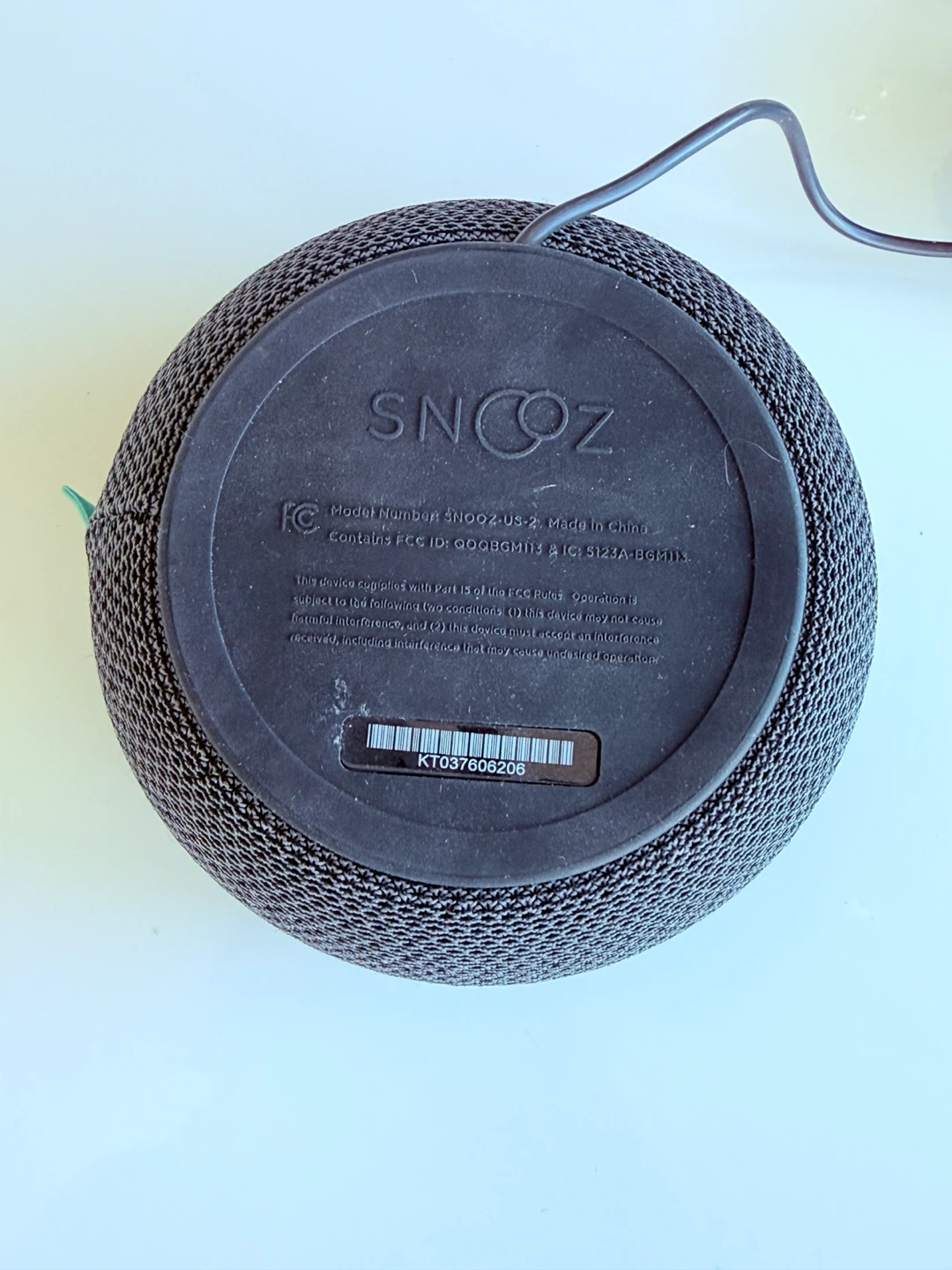 SNOOZ White Noise Machine SNOOZ-US-2 - photo 2