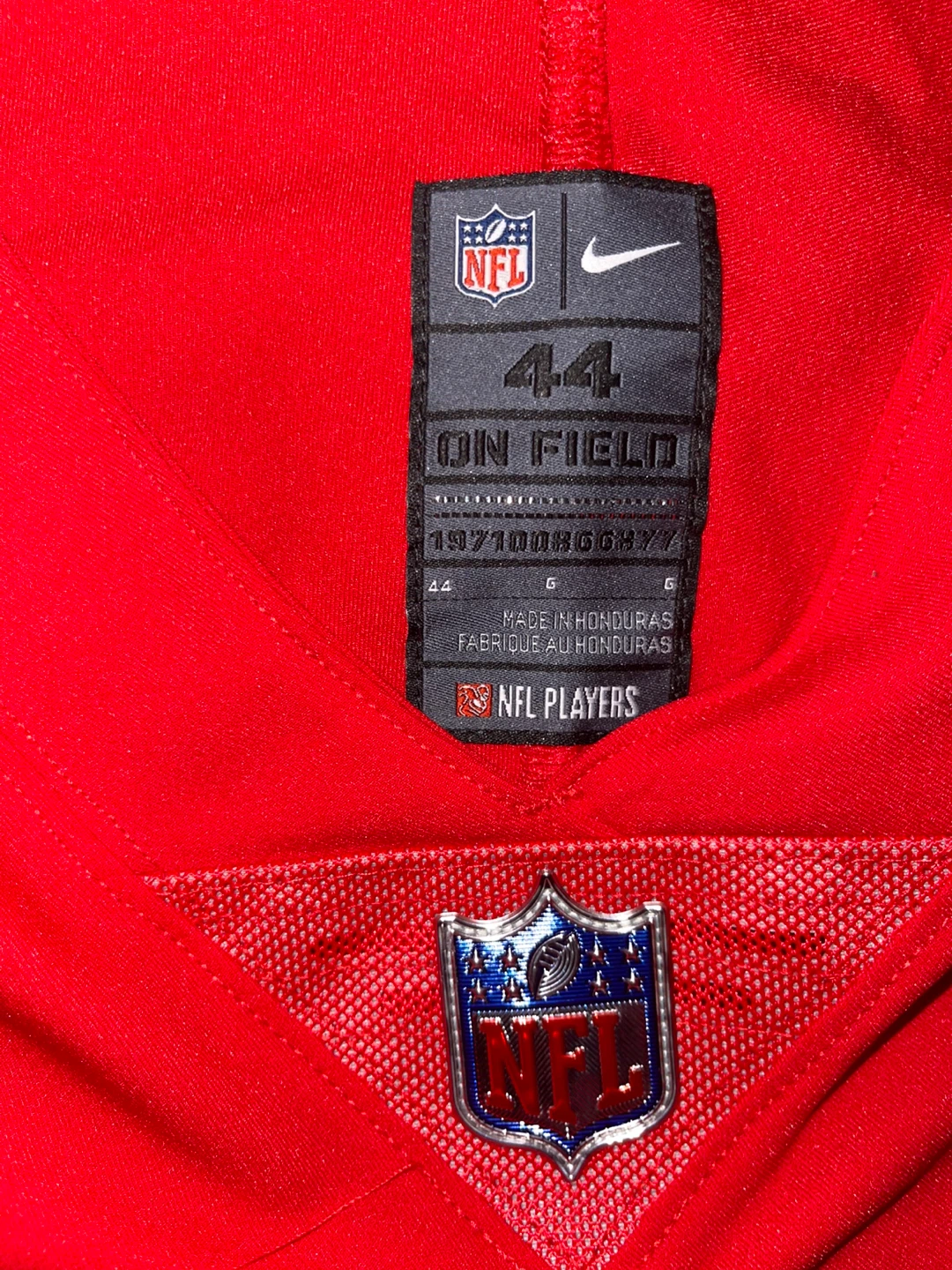 AUTHENTIC Nike Kansas City Chiefs Patrick Mahomes Jersey - photo 3