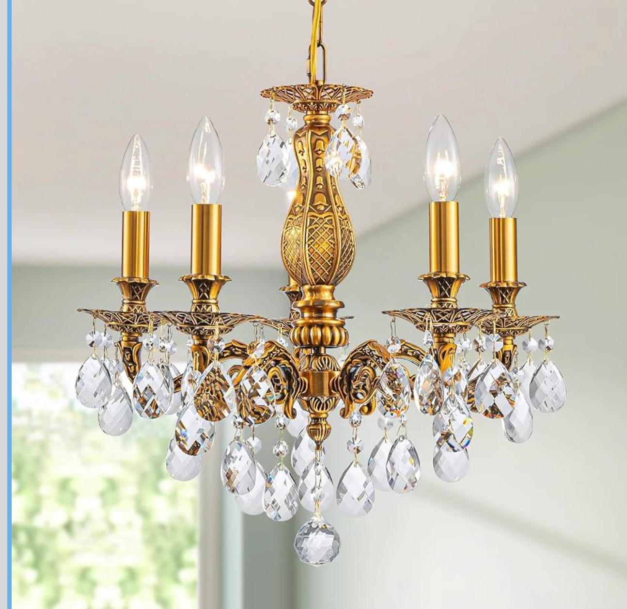 French K9 Crystal Maria Theresa Chandeliers