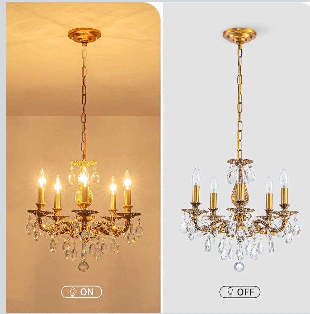French K9 Crystal Maria Theresa Chandeliers - photo 2