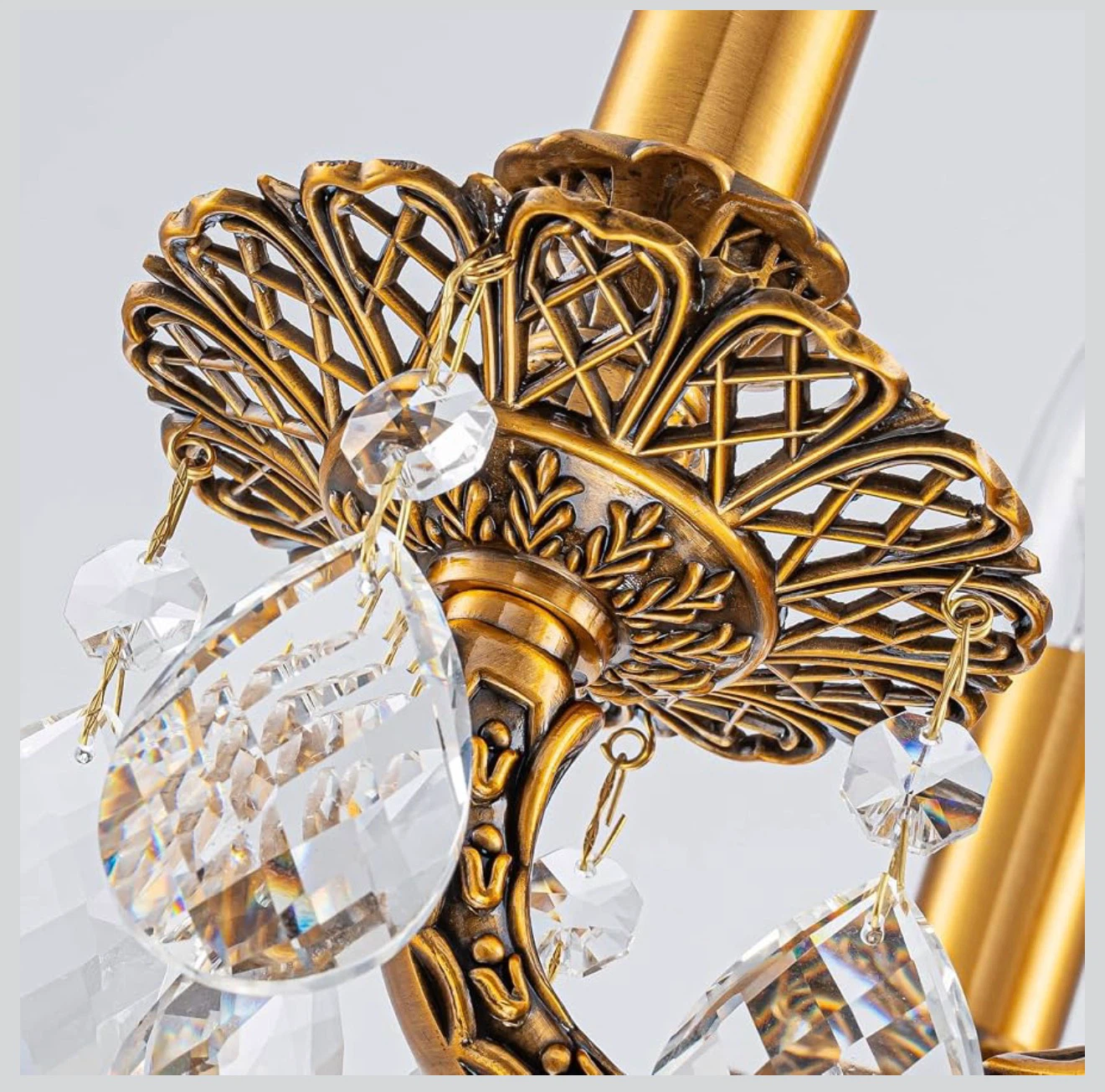 French K9 Crystal Maria Theresa Chandeliers - photo 4