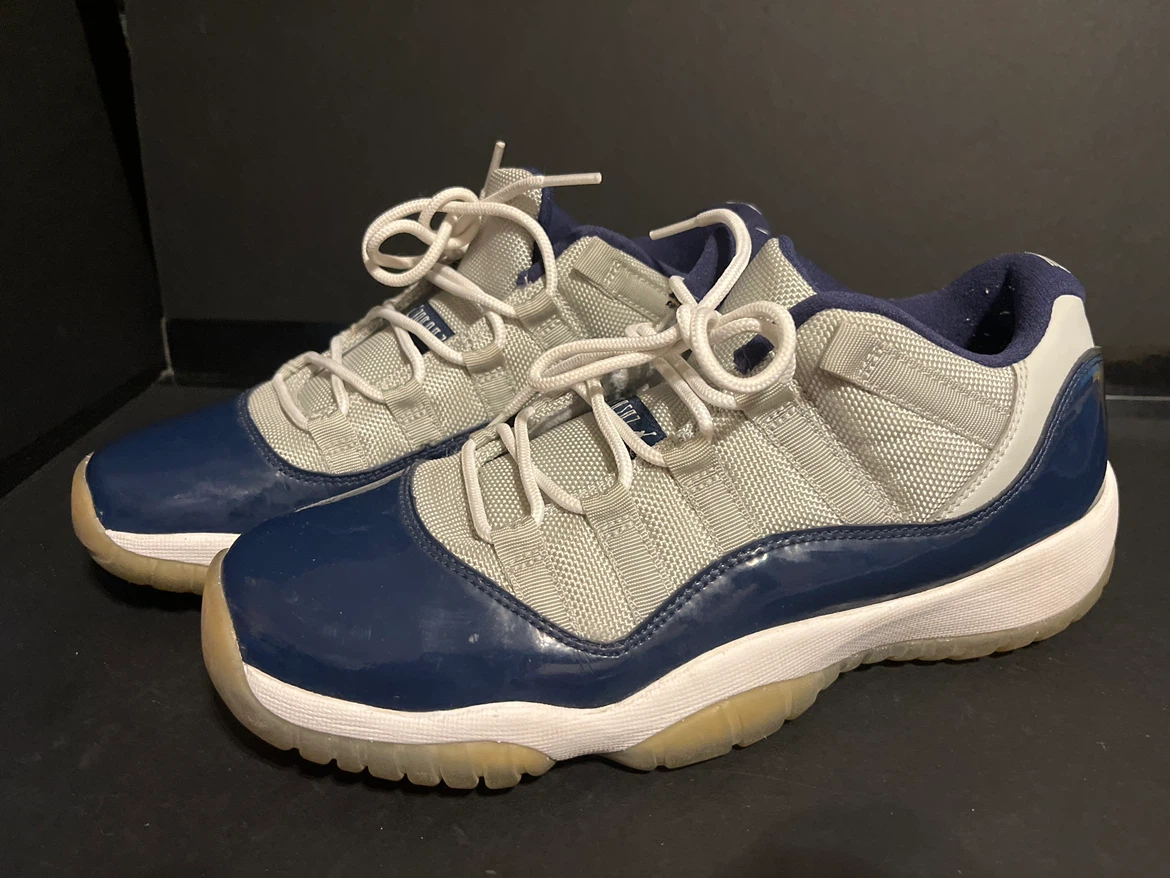 Nike Jordan 11 Low Blue 7Y - photo 2