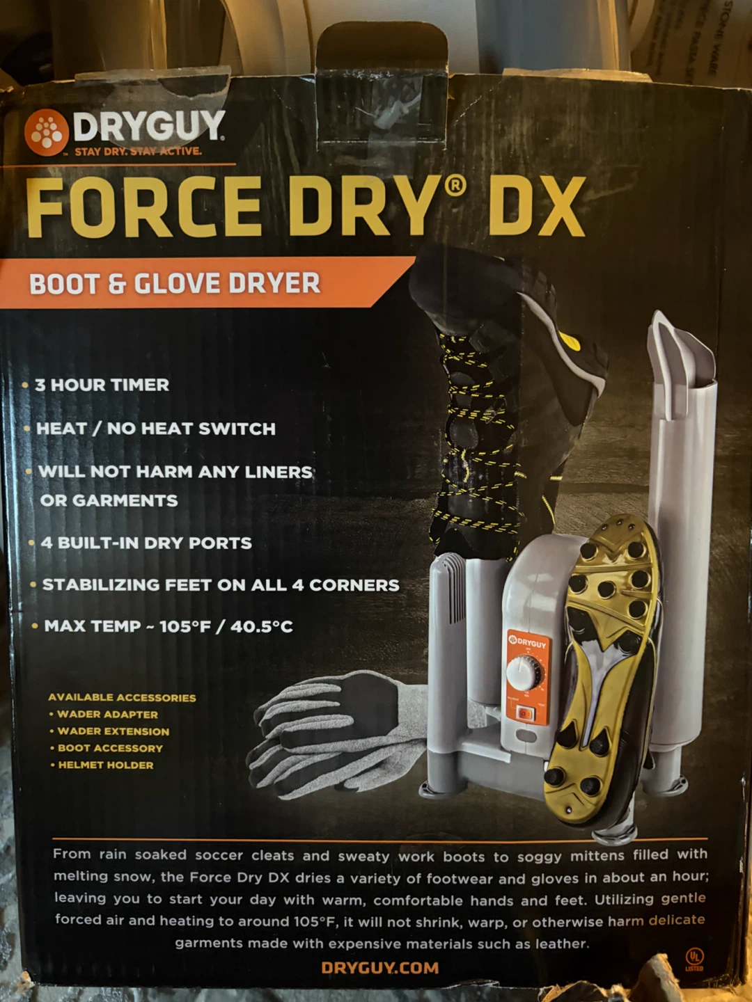 Dryguy Force Dry DX Boot and Glove Dryer