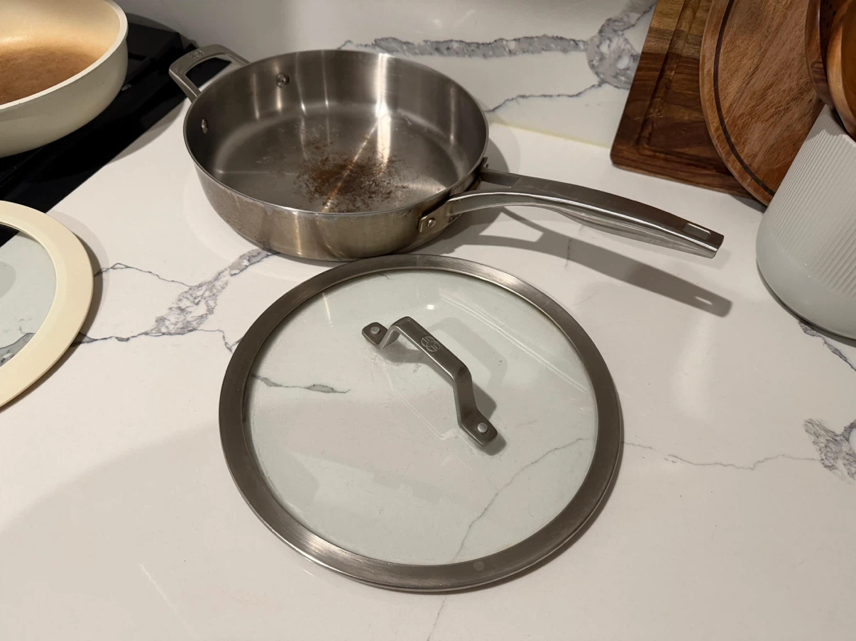 Cariote Cookware Set with Stainless Steel Pan - photo 3