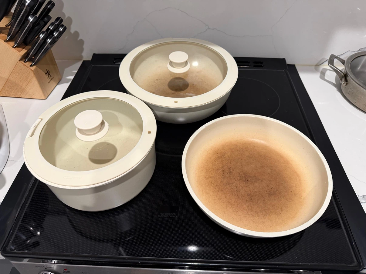 Cariote Cookware Set with Stainless Steel Pan - photo 4