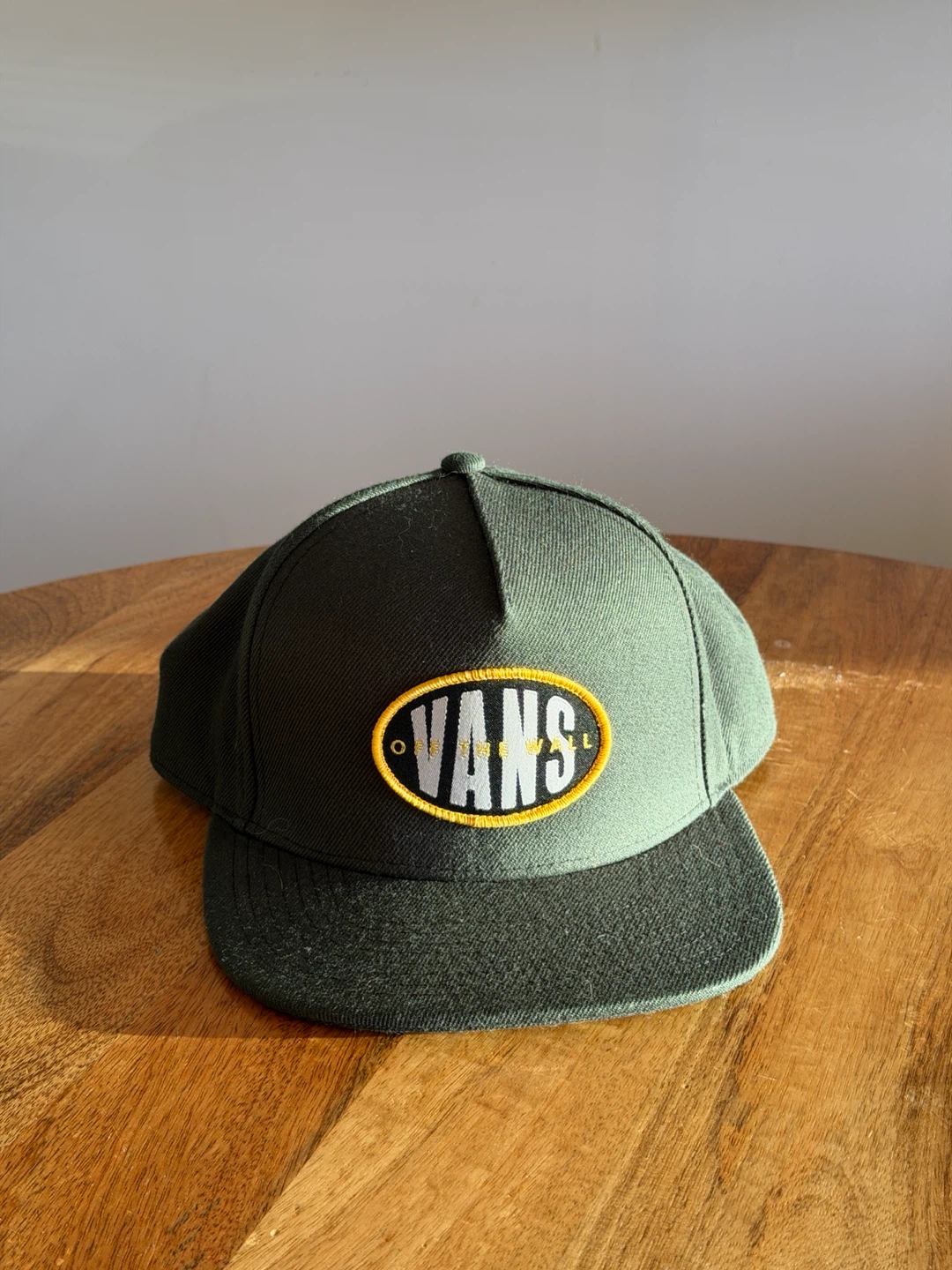 Vans "Off the Wall" Snapback Hat, Grey