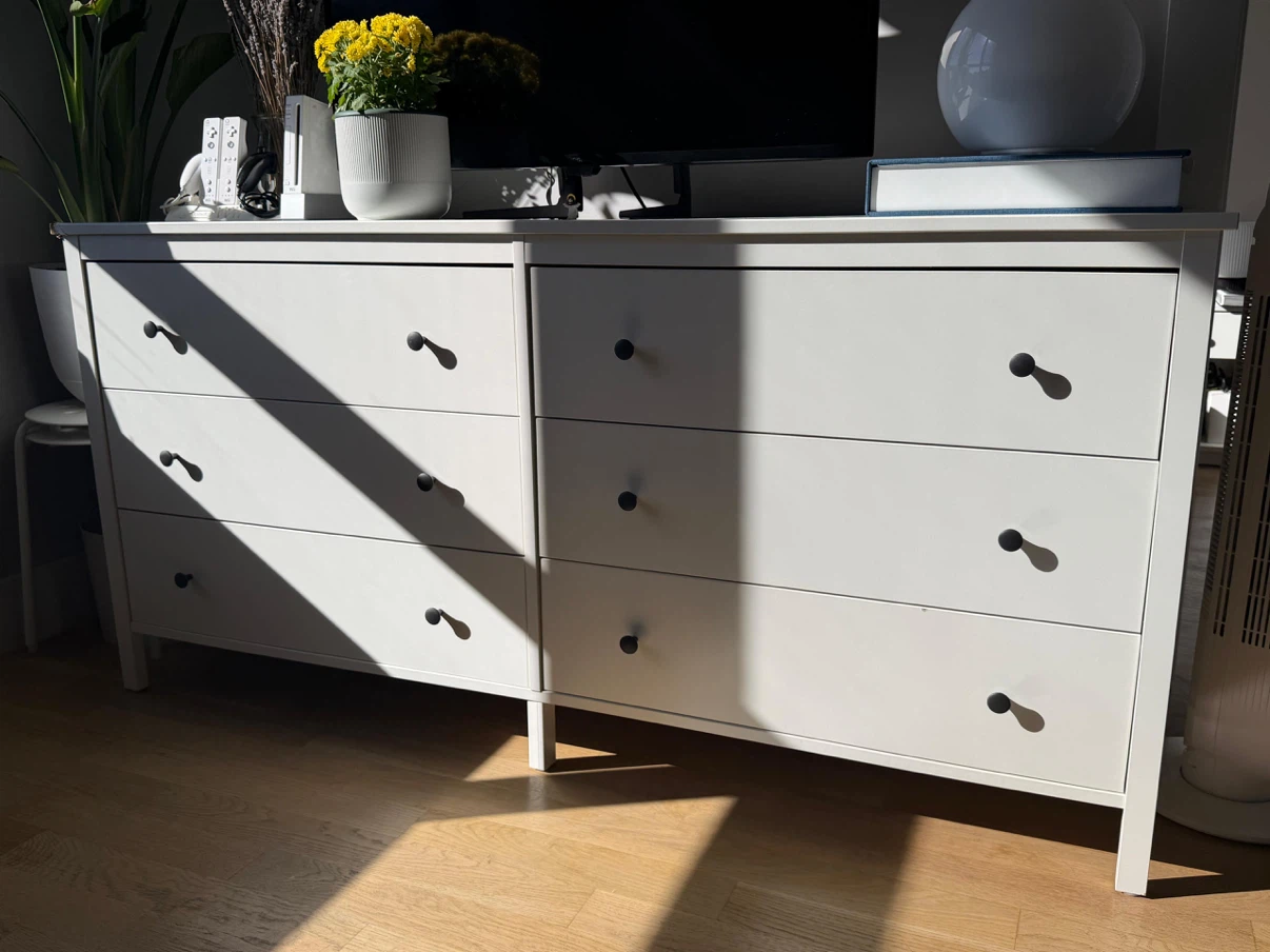 IKEA White 6-Drawer Dresser
