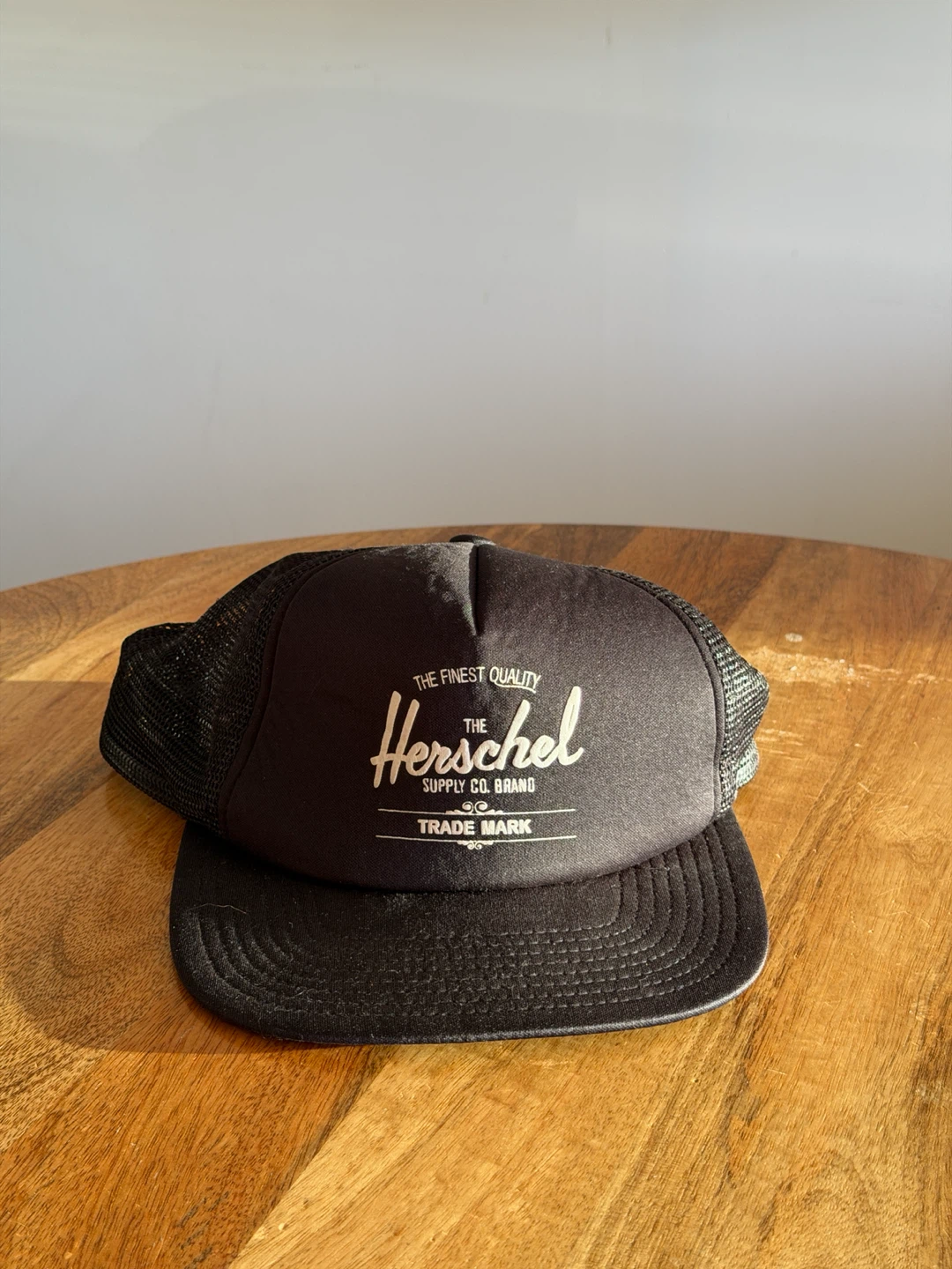 Herschel Supply Co. Black Trucker Hat