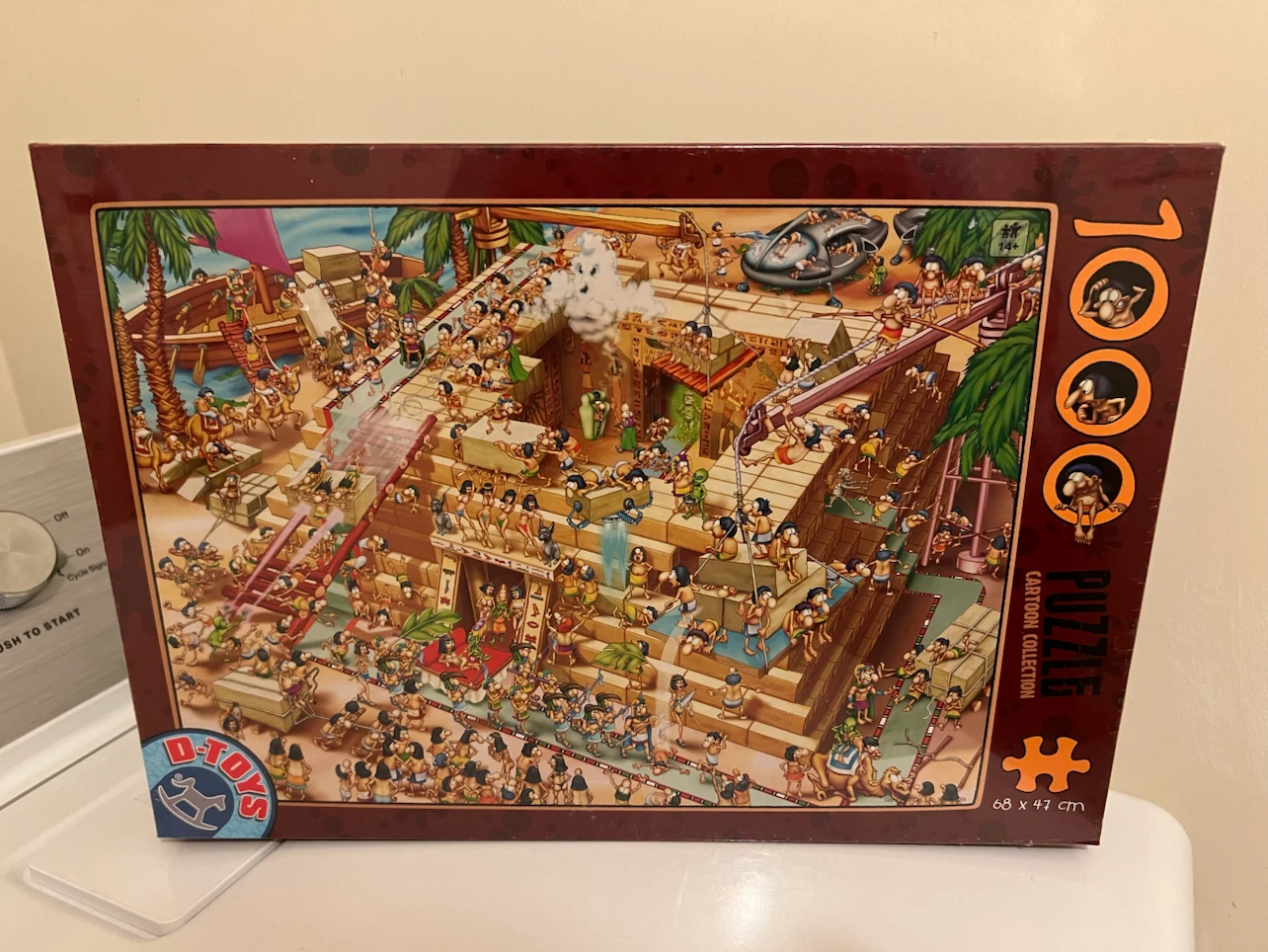 D-Toys 1000 Piece Pyramid Cartoon Collection Puzzle