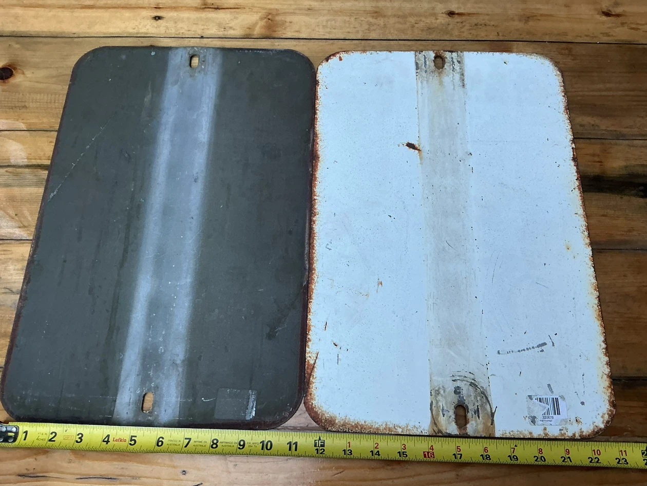 Two Vintage Metal 15 Minute Limit Parking Signs ! - photo 4
