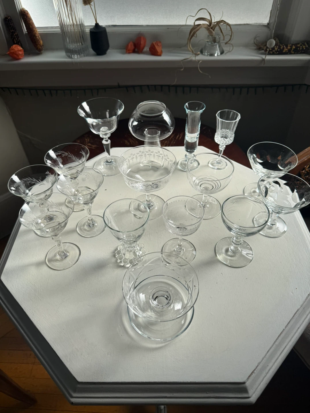 Vintage “thistle” port glass - photo 4