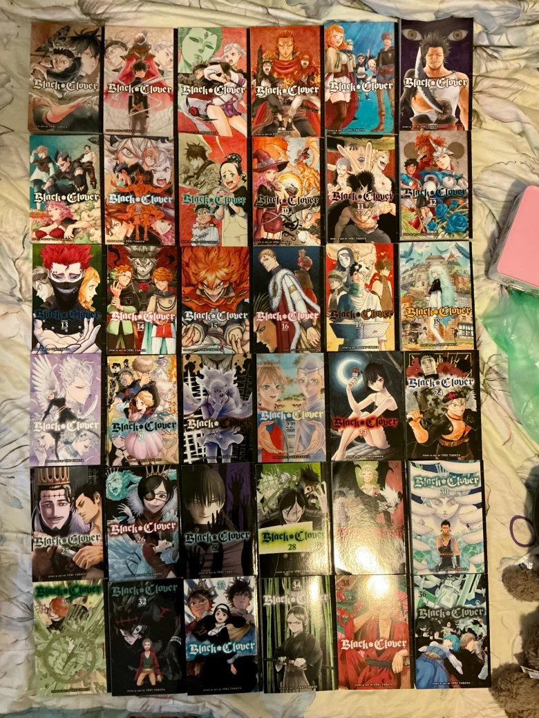 Black Clover manga volumes 1-36 - photo 2