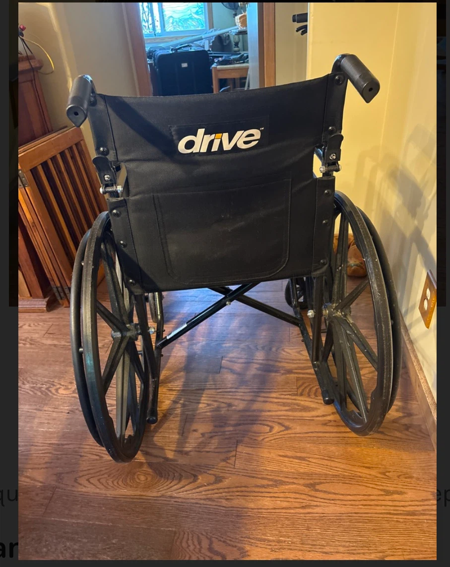 Drive Medical Silver Sport 1 Wheelchair