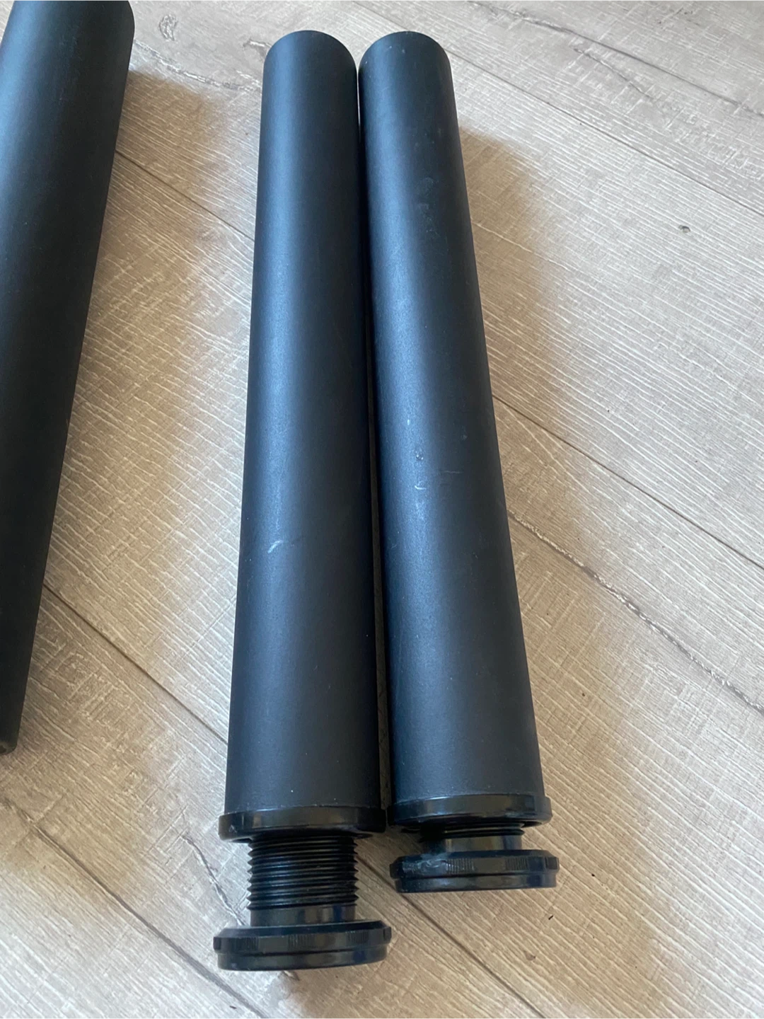 Set of 6 black furniture legs - photo 4