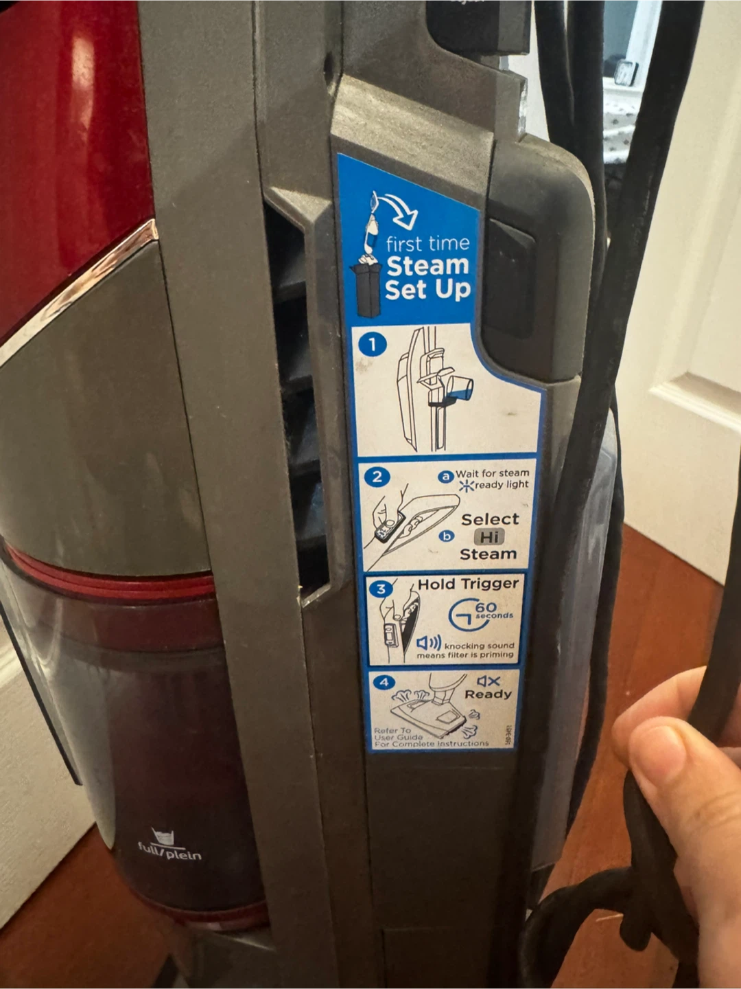 Bissell Symphony All-in-One Vacuum and Steam Mop - photo 4