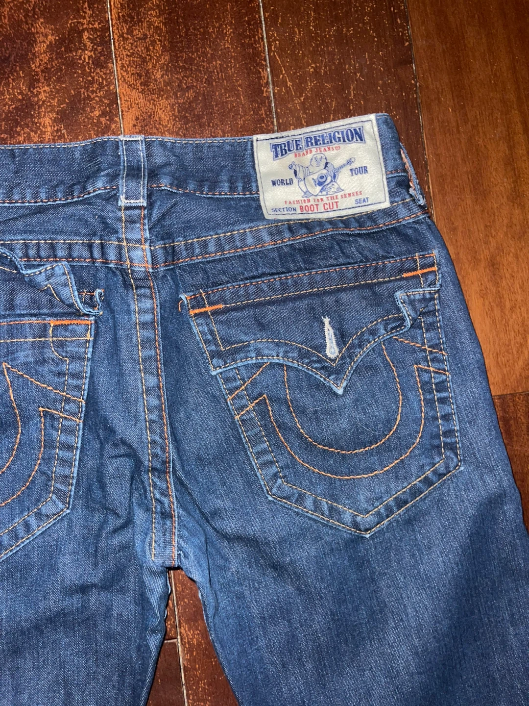True Religion Mens Boot Cut Jeans Size 31 - photo 4