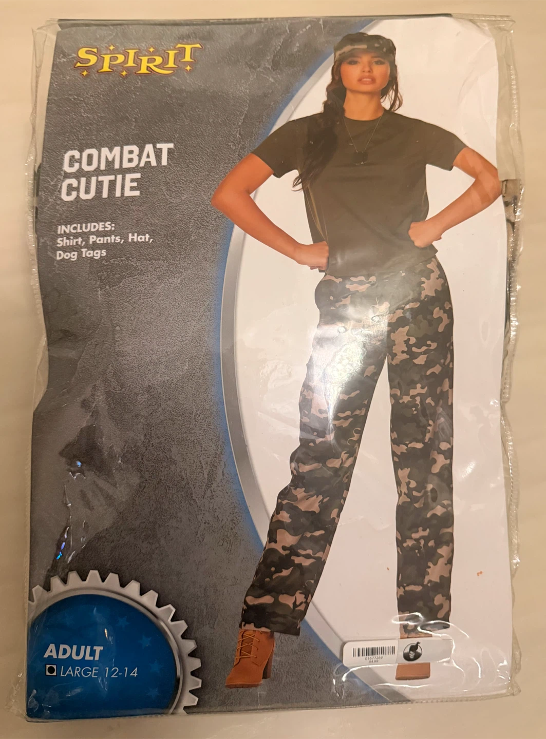 Spirit Halloween Combat Cutie Costume