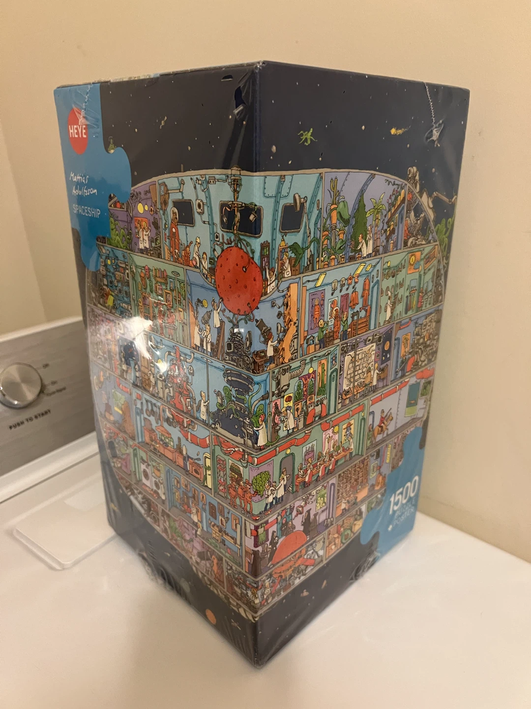 Heye Mattias Adolfsson Spaceship 1500 Piece Puzzle - photo 2