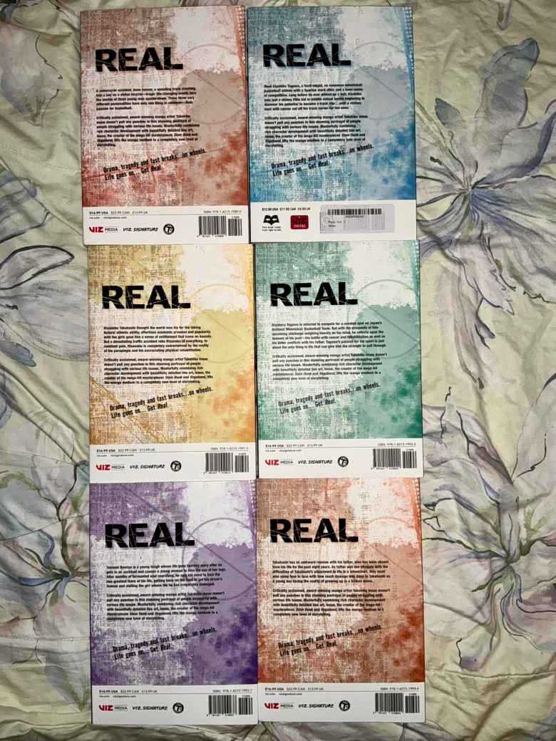 Real Manga Vol. 1-6 by Takehiko Inoue - photo 2