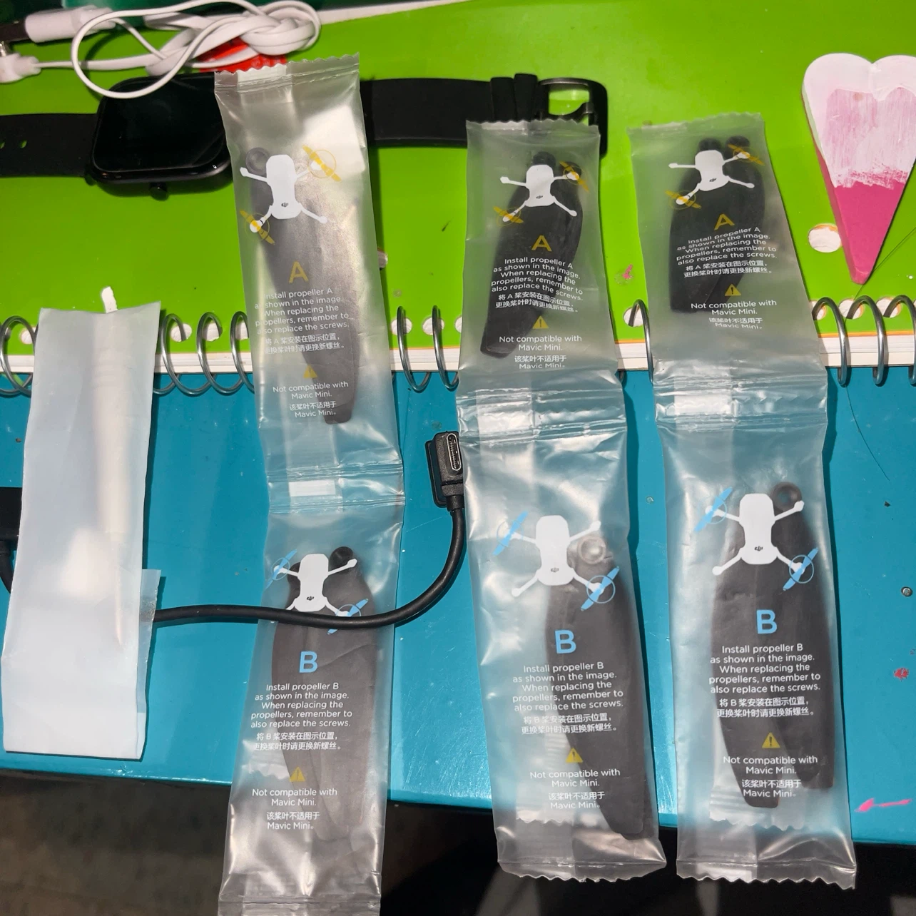 DJI Drone Propellers Type A and B