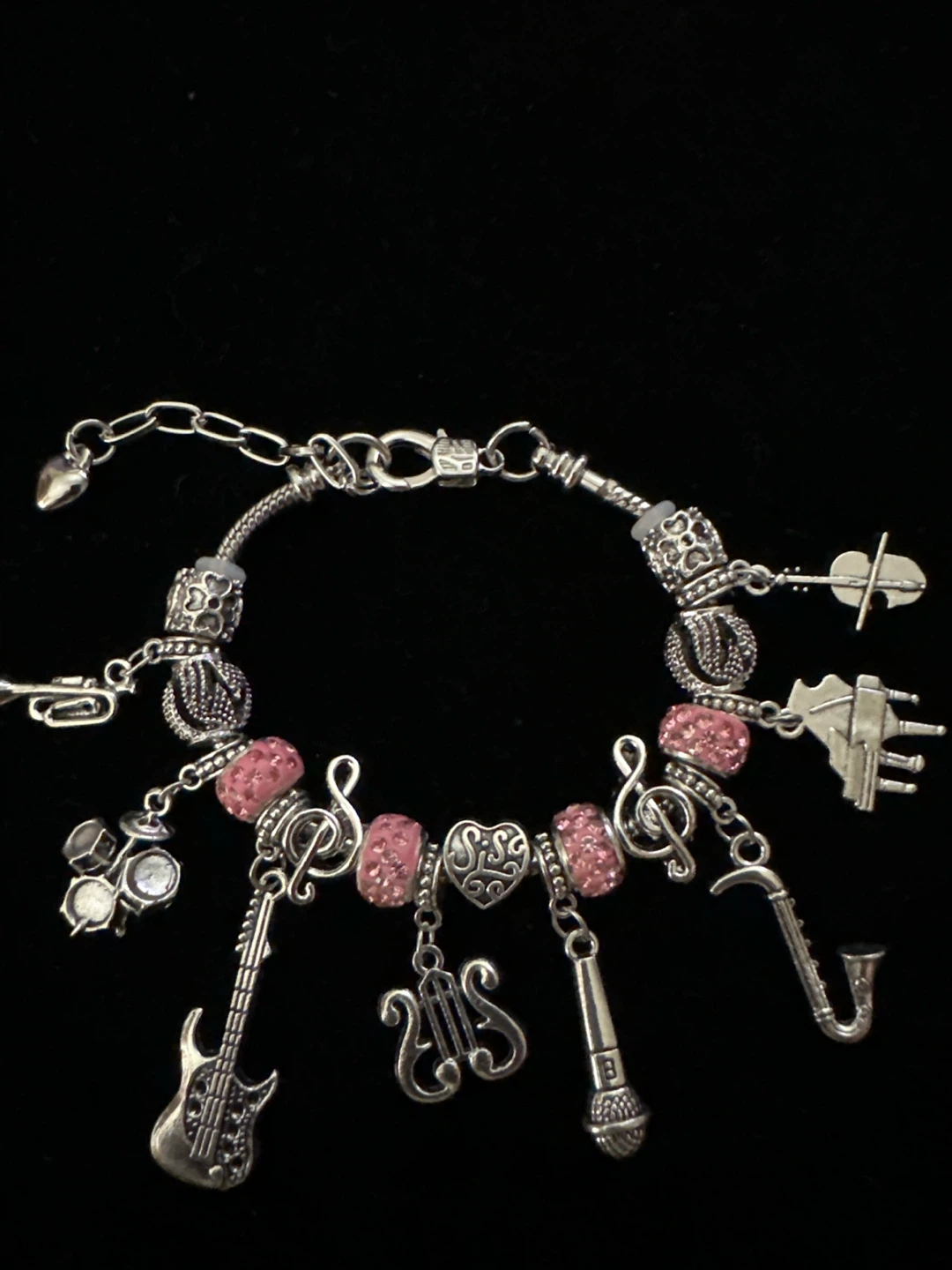 Music Themed Charm Bracelet