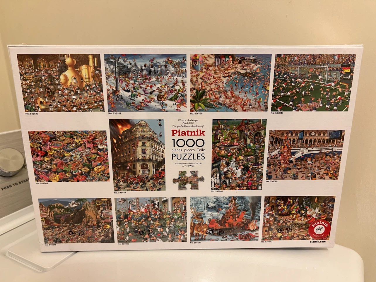 Piatnik 1000 Piece Jigsaw Puzzle - Accidents and Emergencies - photo 2