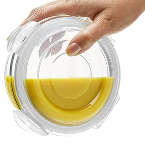 Glass Food Storage Container with BPA-Free Lid