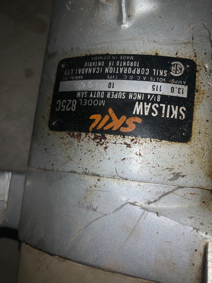 Skilsaw 8 1/4 Inch Super Duty Saw Model 825C - photo 2