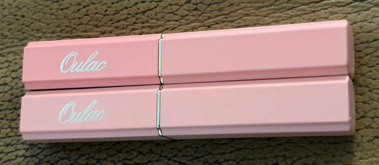 Two Oulac Moisture Shine Lipsticks