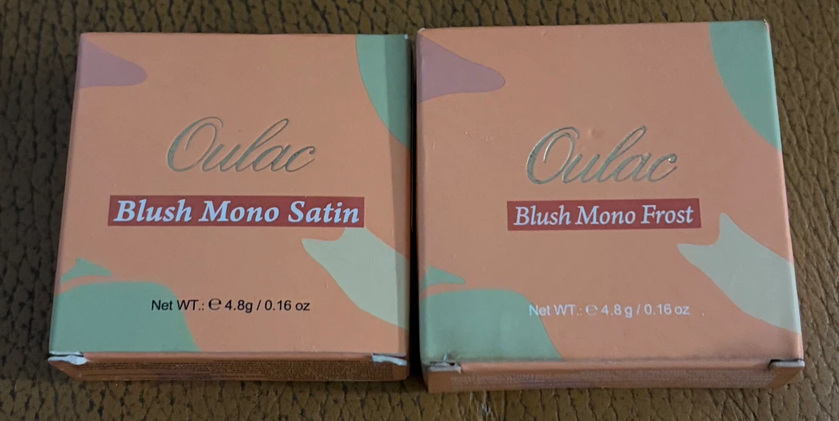 Oulac Blush Mono Satin and Frost Set