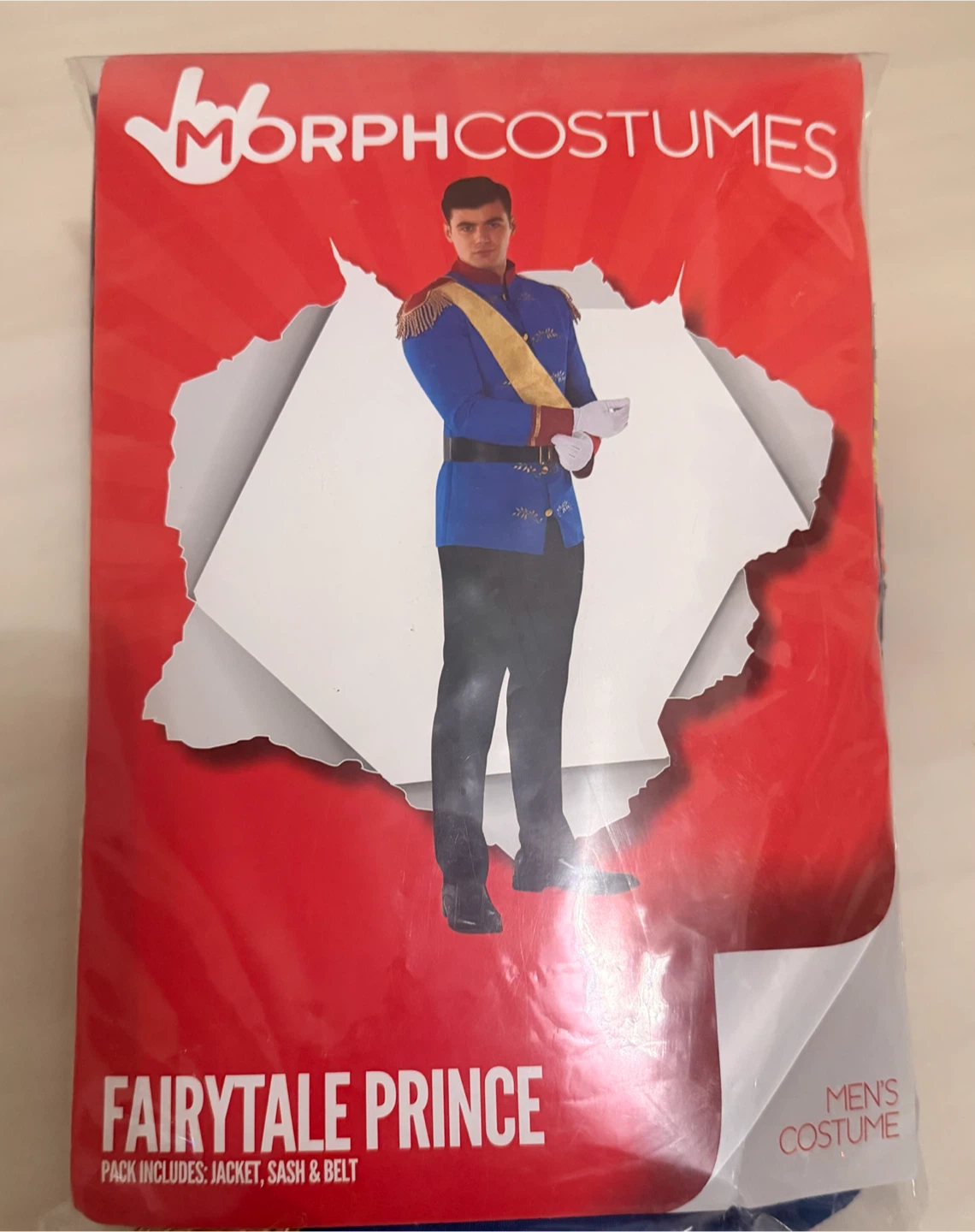MorphCostumes Fairytale Prince Men's Costume