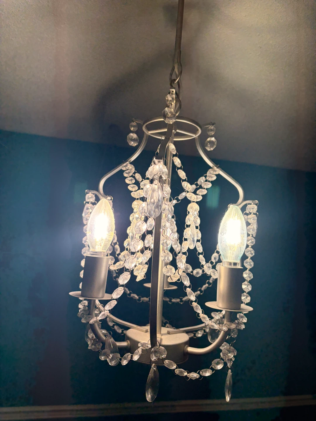 Mini Crystal Chandelier